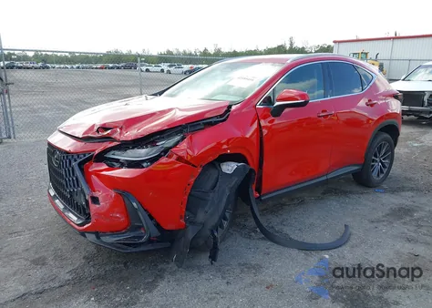 2022 Lexus Nx 250 z USA, uszkodzony, nr VIN 2T2ADCAZ9NC002488
